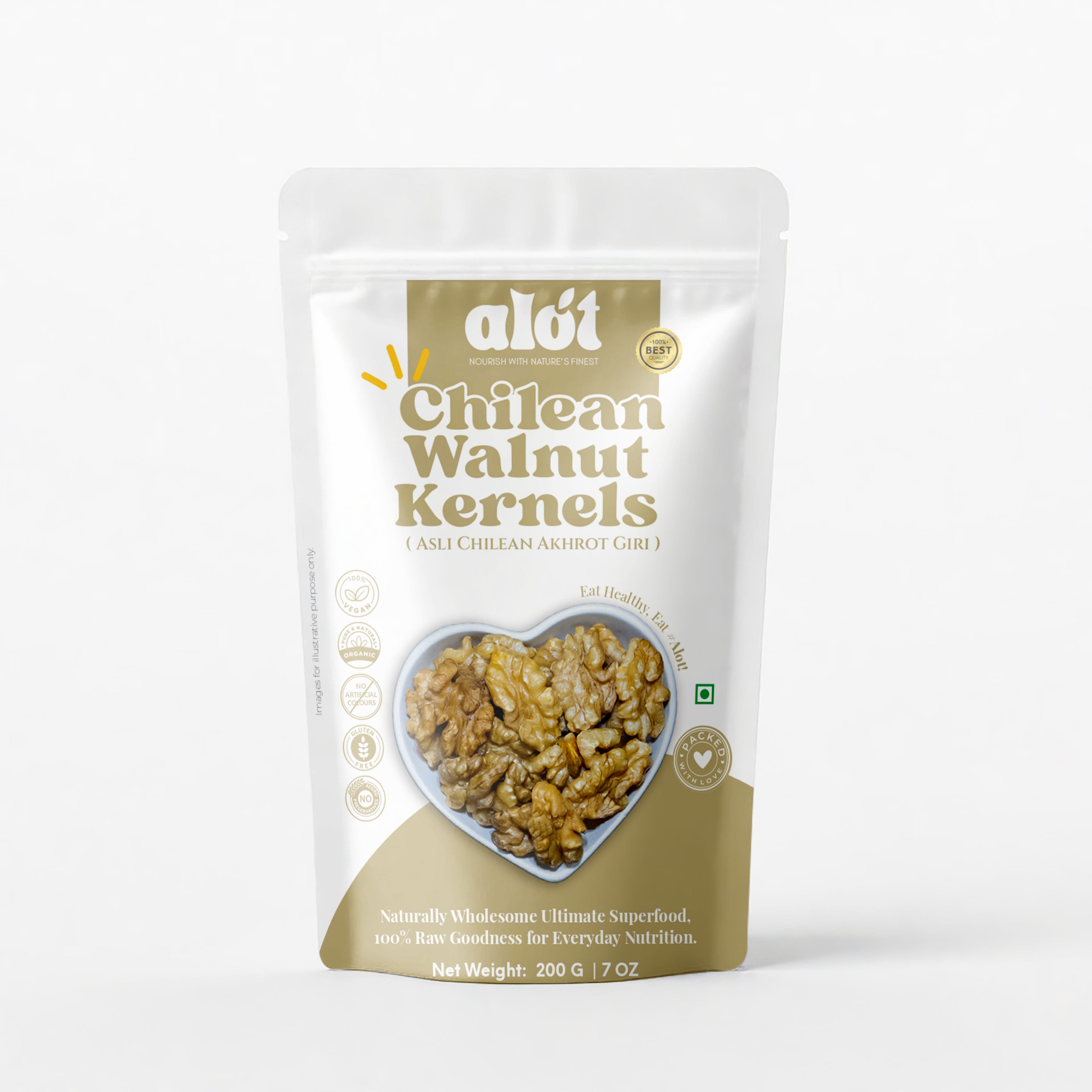 Original Chilean Walnut Kernels (Akhroat Giri) - Alot