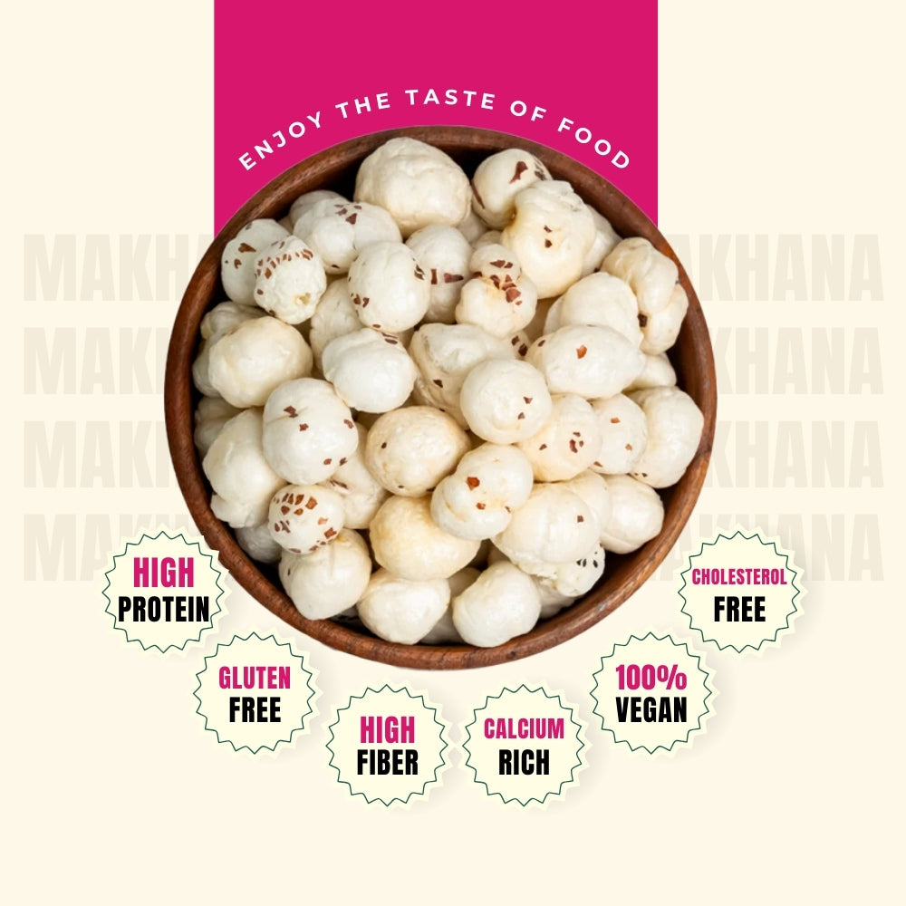 Natural Makhana (Phool Makhana)