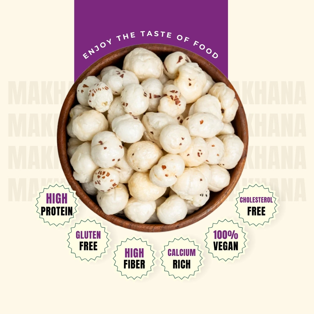 Natural Makhana (Phool Makhana)