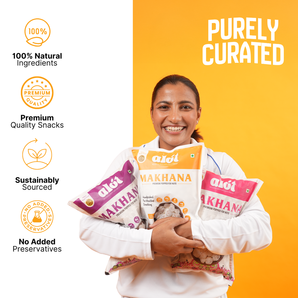 Natural Makhana (Phool Makhana)