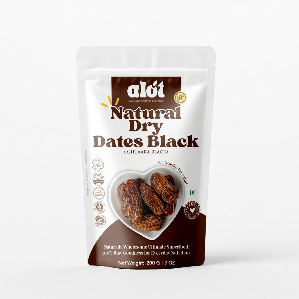 Natural Dry Dates Black (Chuaara Black)