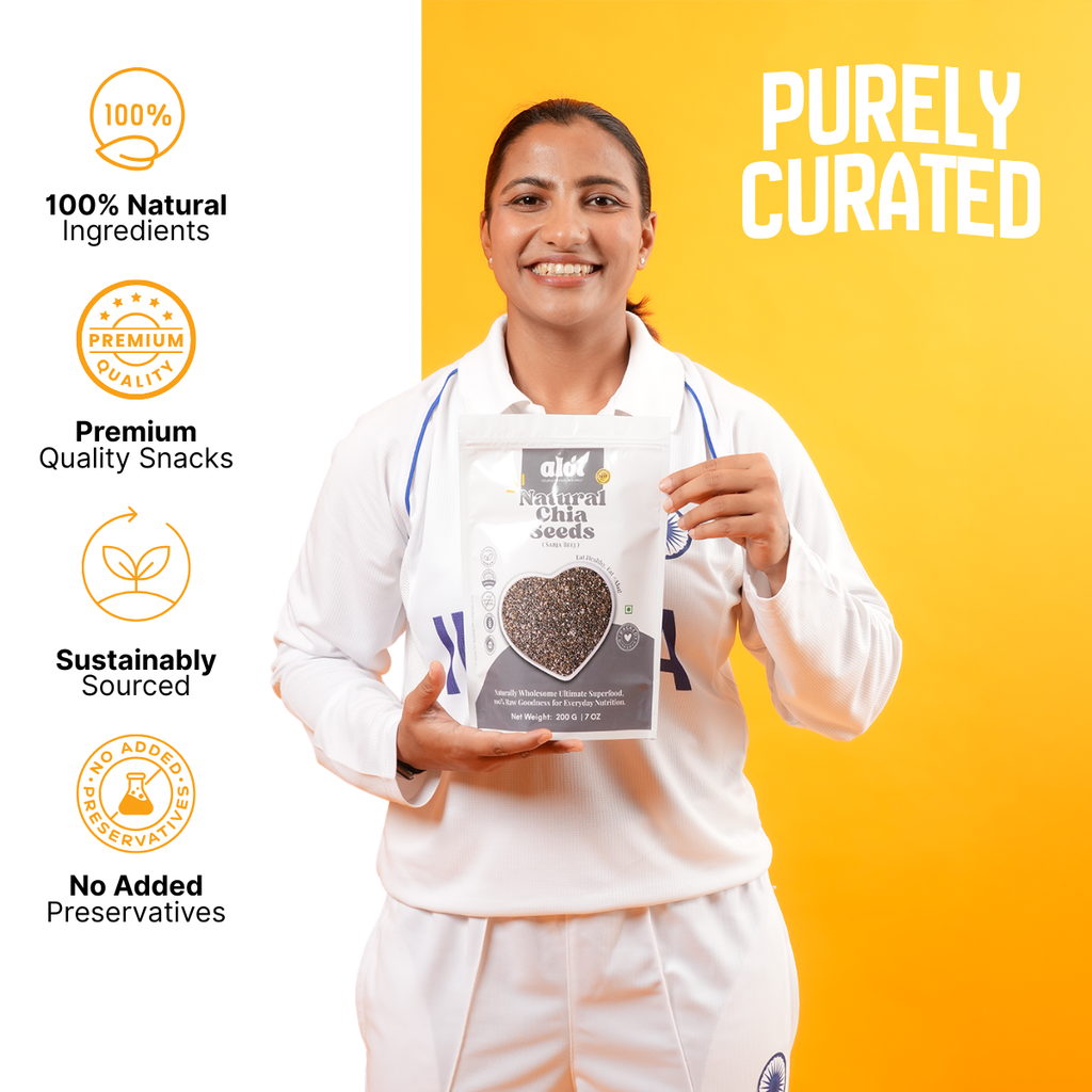 Natural Chia Seeds (Sabja Beej)