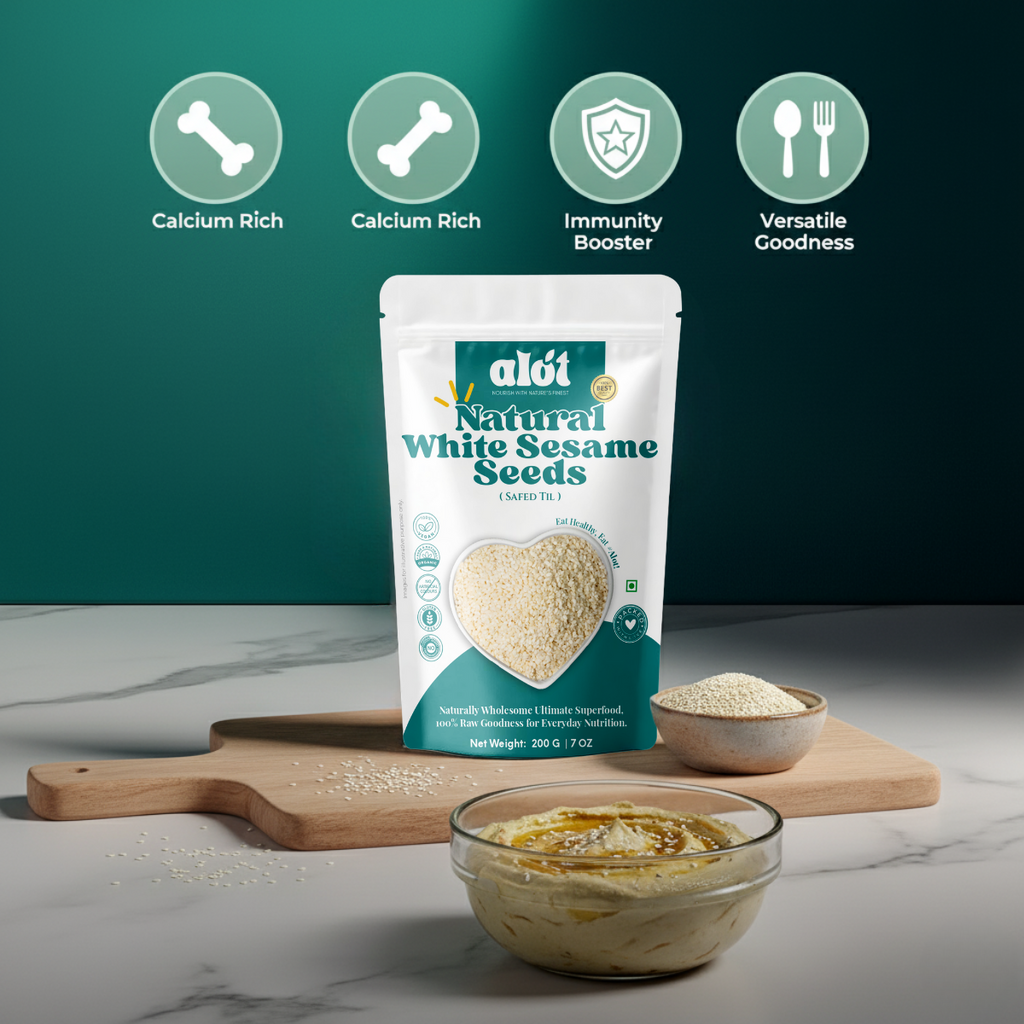 Natural  White Sesame Seeds (Safed Til)