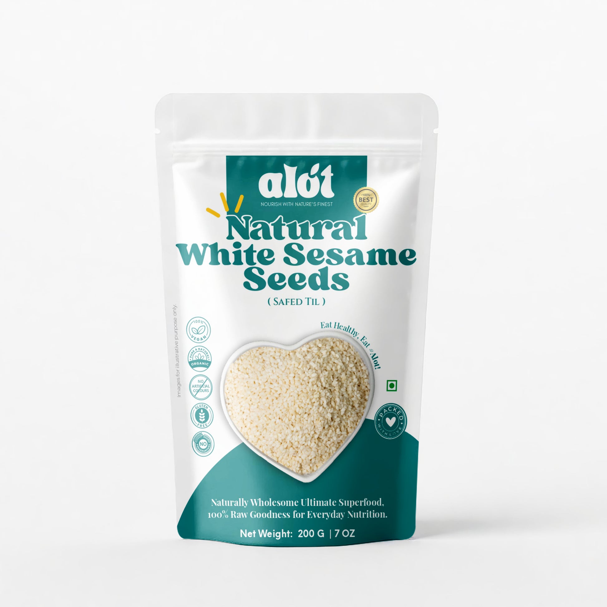 Natural  White Sesame Seeds (Safed Til)