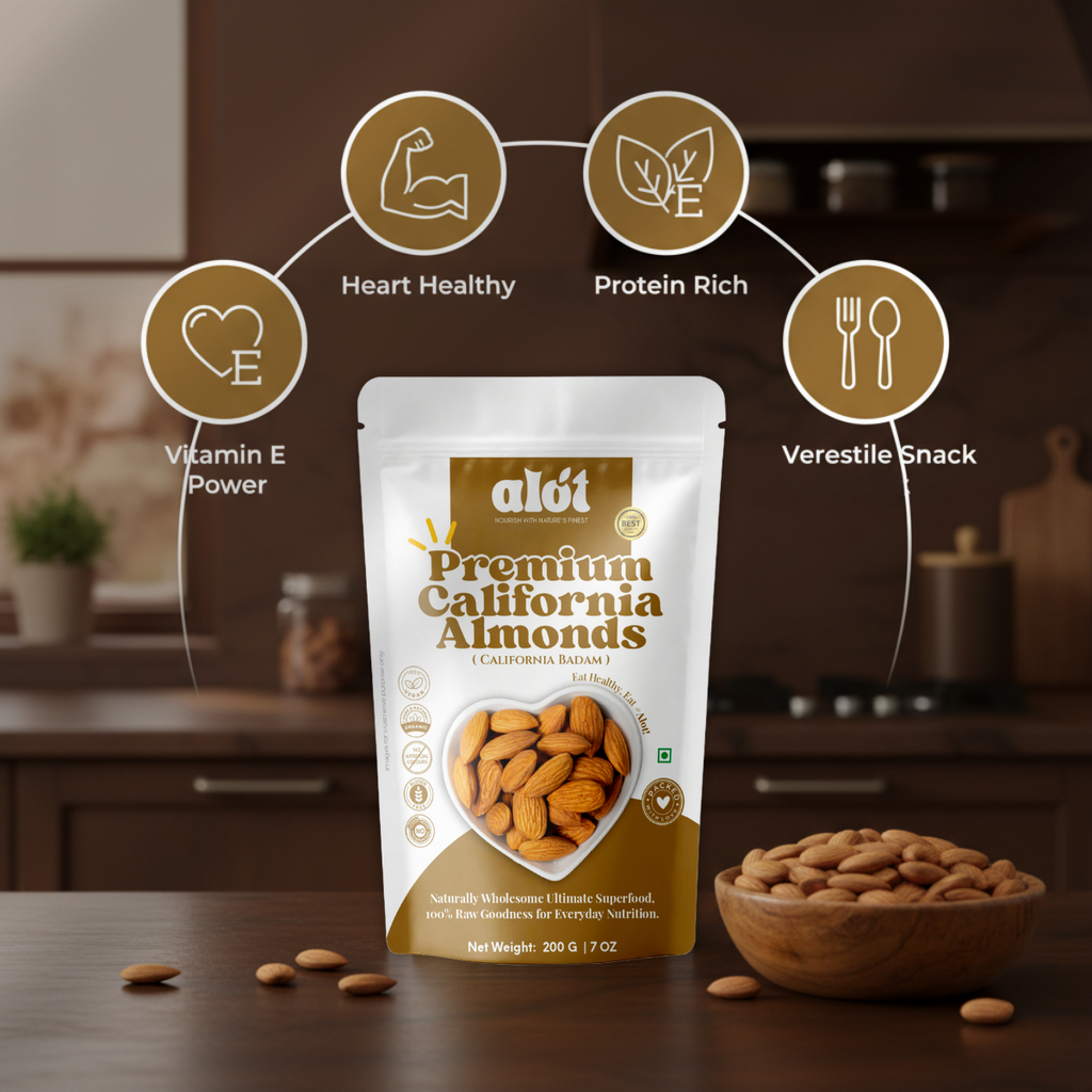 Premium California Almonds (Badam)