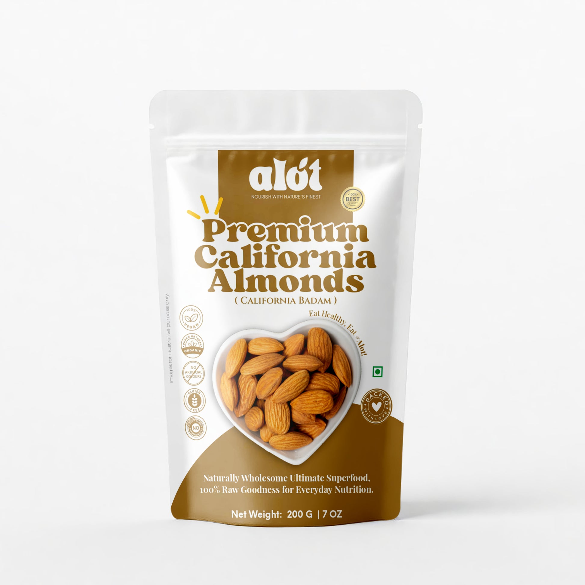 Premium California Almonds (Badam)