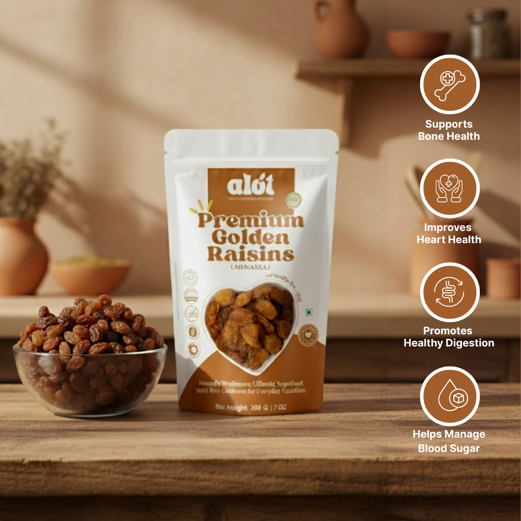 Premium Golden Raisins (Munakka)
