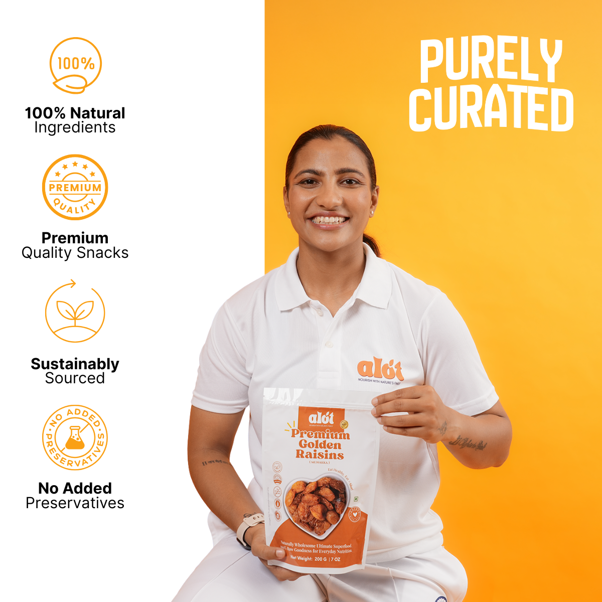 Premium Golden Raisins (Munakka)