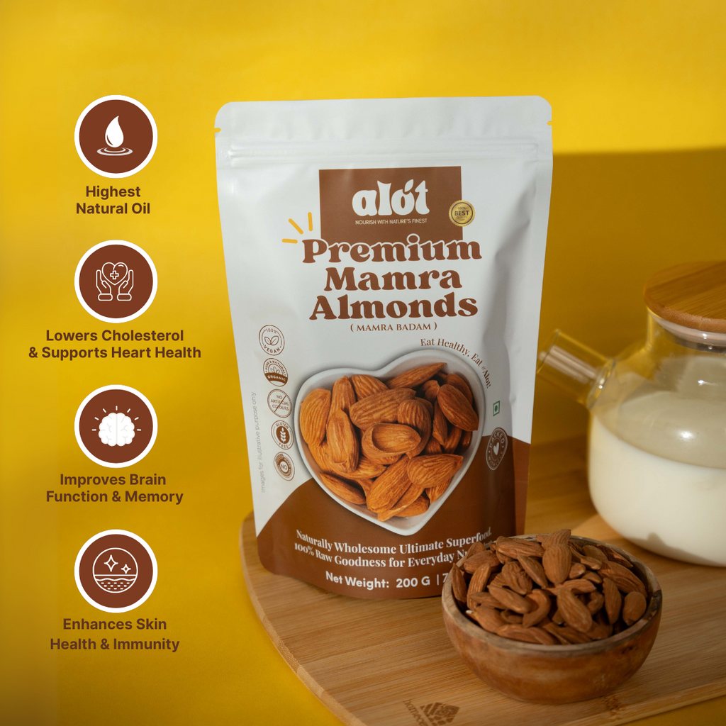Premium Mamra Almonds (Mamra Badam)