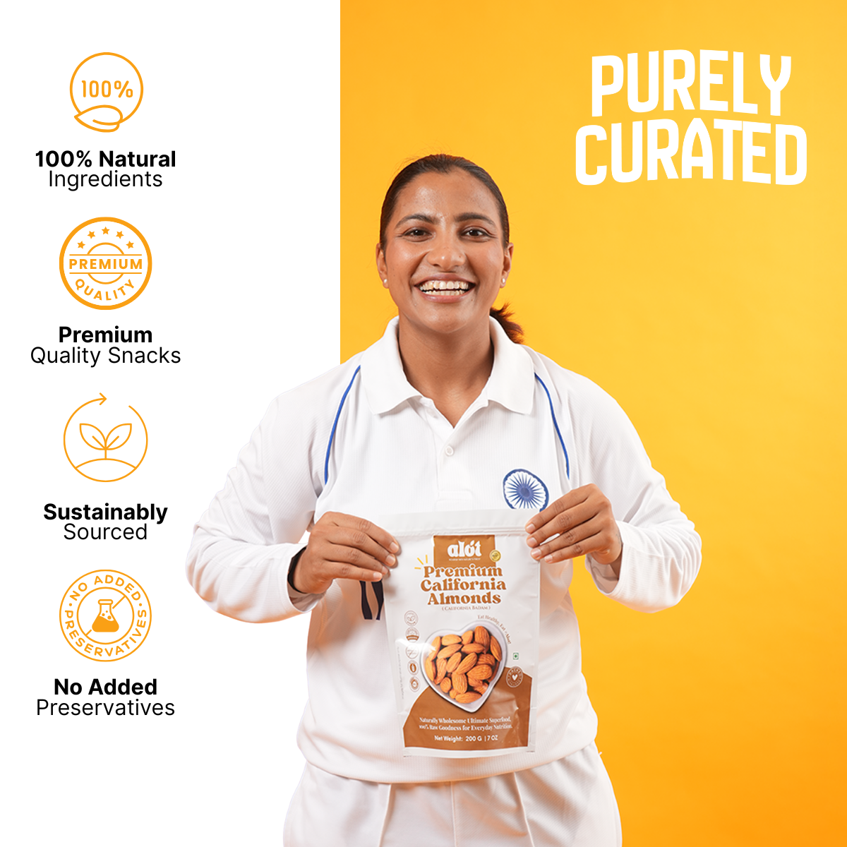 Premium California Almonds (Badam)