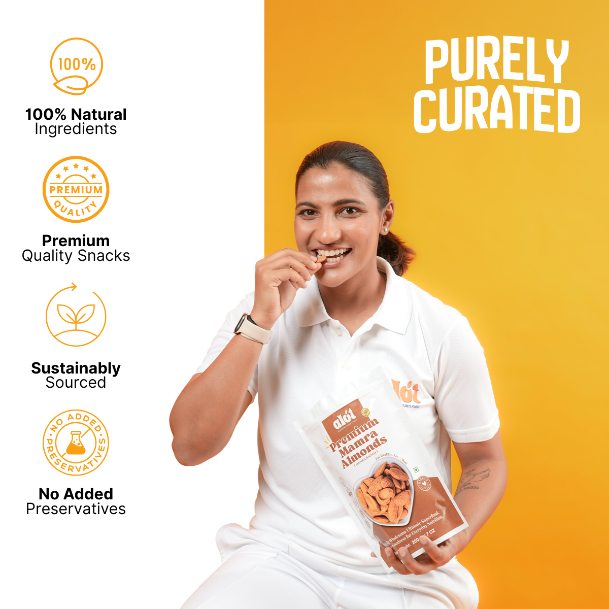 Premium Mamra Almonds (Mamra Badam)