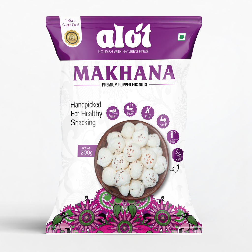Natural Makhana (Phool Makhana)